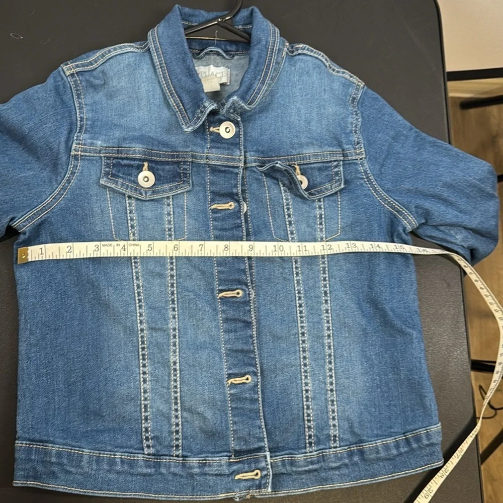 The Children’s Place Girls Jean Jacket. Size 10/12